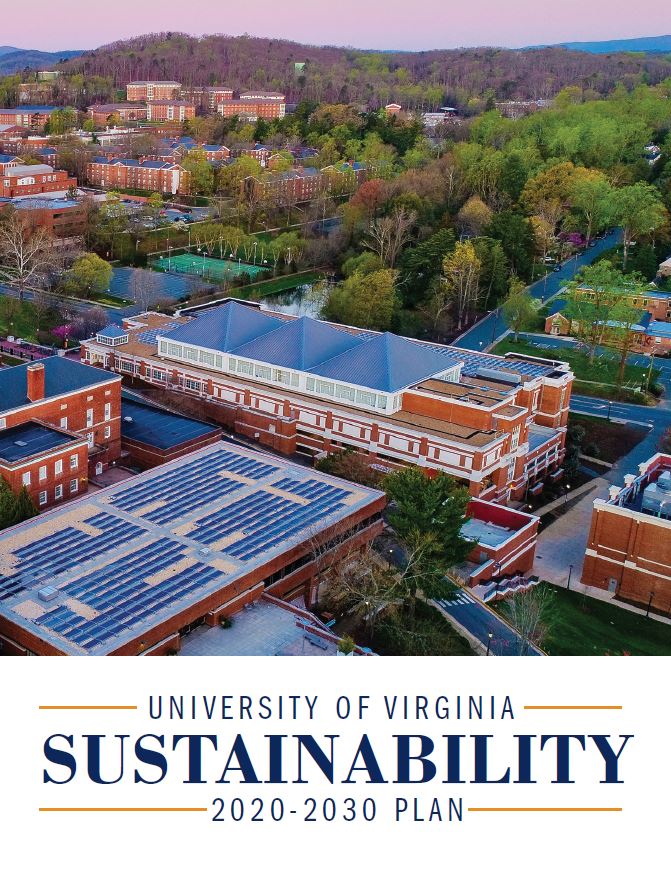 sustainableuva's tweet photo. BIG NEWS! #UVA adopts 2020-2030 Sustainability Plan with #10BoldGoals that will guide our University's progress for the decade ahead. We're going #CarbonNeutral, #FossilFuelFree and plan to #ReduceWaste #ReduceWater #AdvanceEquitablePlaces and more. https://t.co/NOPflCCODo