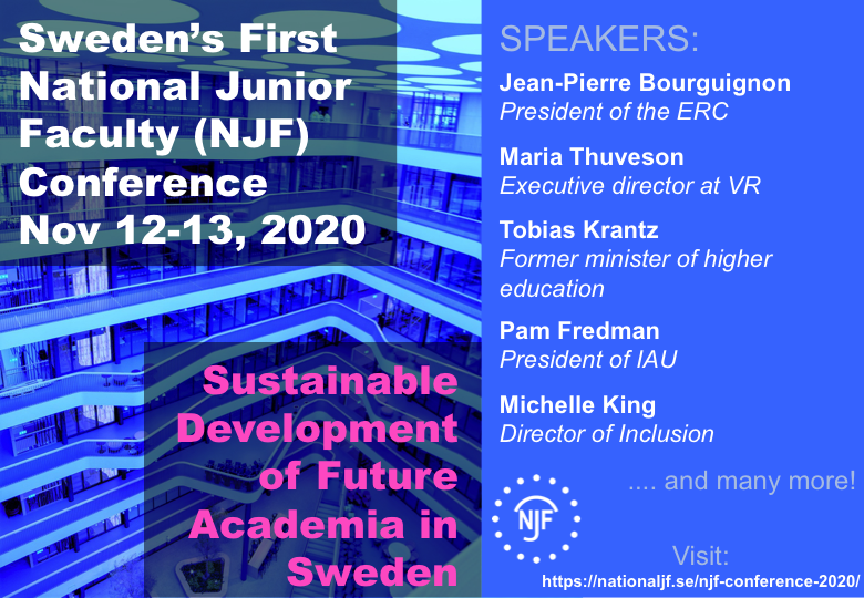 MSegad's tweet photo. Don't miss the great opportunity by joining #NJFconference2020 🇸🇪 🇪🇺 and engaging with Maria Thuveson Director of the Swedish Research Council @Vetenskapsradet. For full agenda and sign up check👉👉: https://t.co/o8rmJ8iUCw https://t.co/k2pK83ZbLA