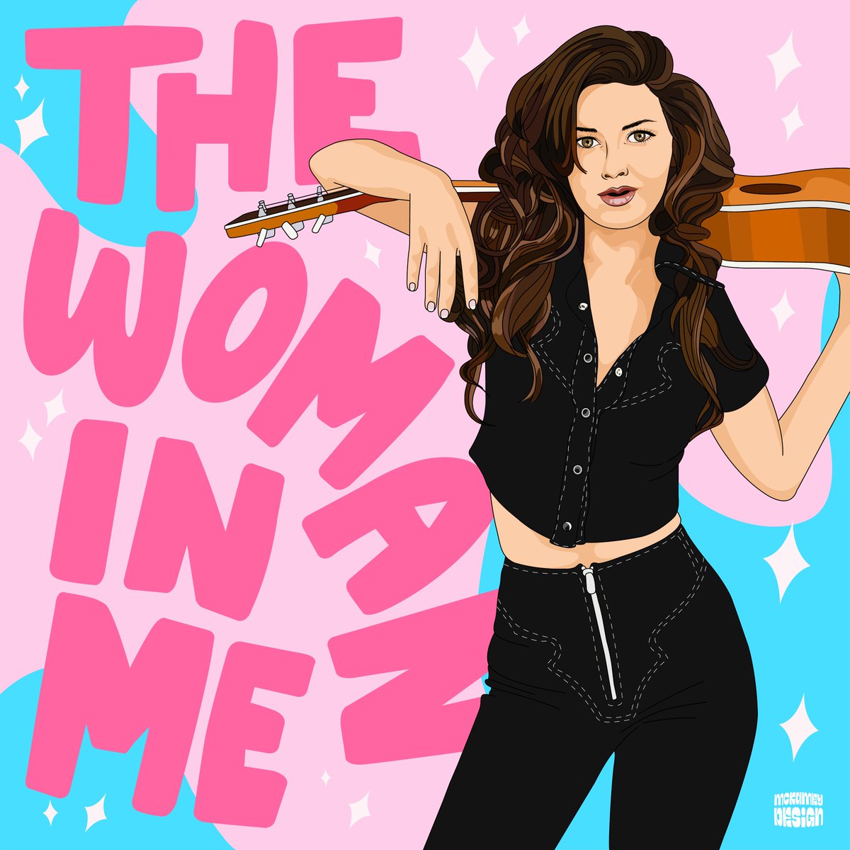 ShaniaTwain's tweet photo. Thanks to @fayeorlove, Katie Smith, @mckameydesign   and Delaney Royer for these original artworks! #TheWomanInMe https://t.co/ze9WxpLAGD
