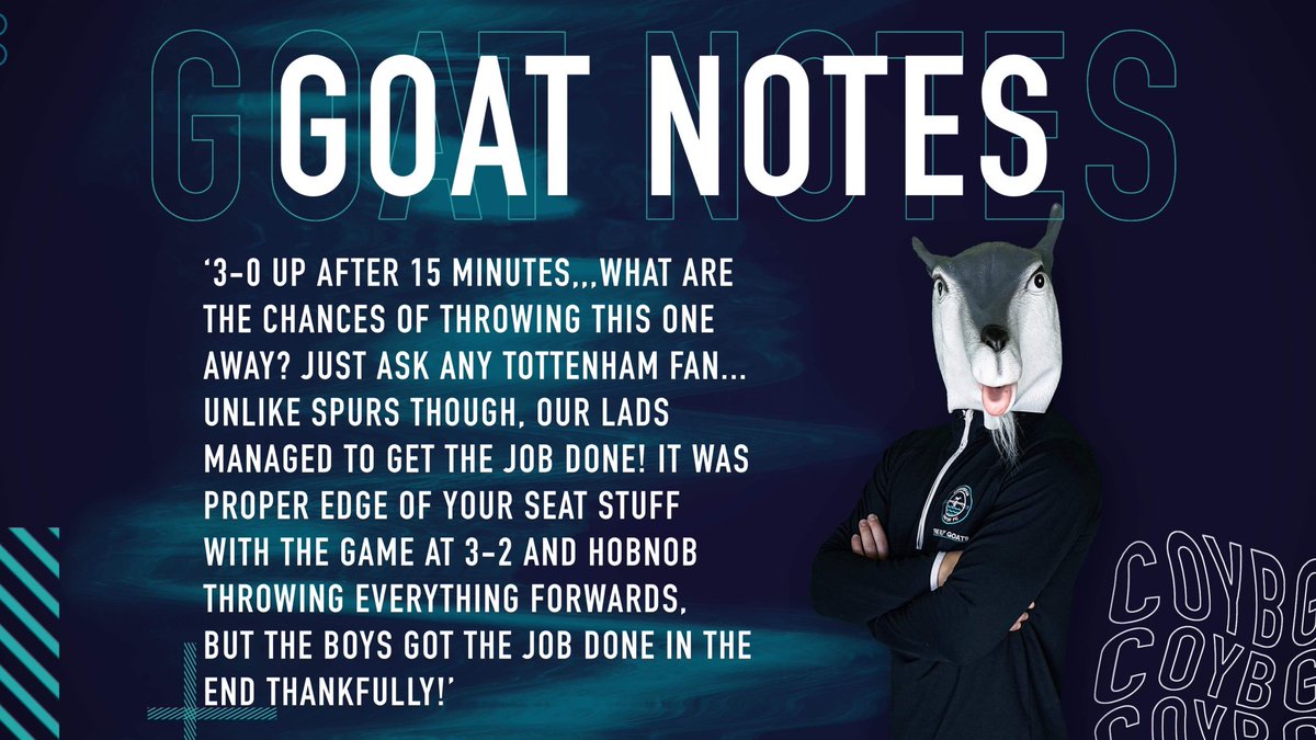 CavershamUnited's tweet image. 🗒| GOAT NOTES

Here’s what the gaffer had to say on the team’s performance on Sunday. #GoatNotes 🐐

#CavershamUnited #COYBG #AllBillyGoatsArentWe #GrassrootsFootball #SundayLeague