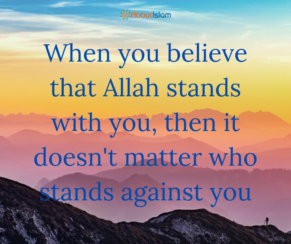 Allah stands with you!
#islamicquotes #faith #hope https://t.co/RCiLkMIZ5b