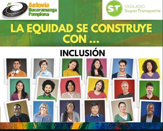 AutoviaBP's tweet photo. La inclusión es el alma de la equidad; y la libertad se construye con igualdad.
#autovíabucaramangapamplona
#ConstruimosProgreso https://t.co/xbXmBs3ylL
