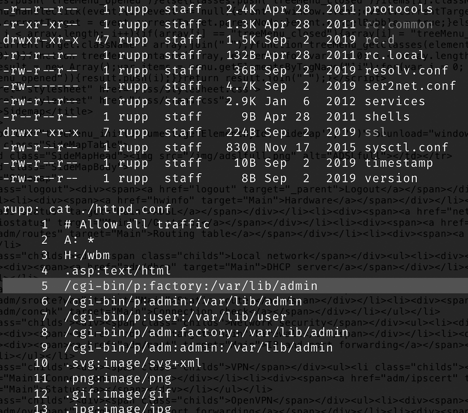 mmrupp's tweet photo. Huh, who is "factory"? Why?

#PhoenixContact TC DSL #ROUTER X500 A/B (1.06.4)
#security https://t.co/xszBn7x6Rz