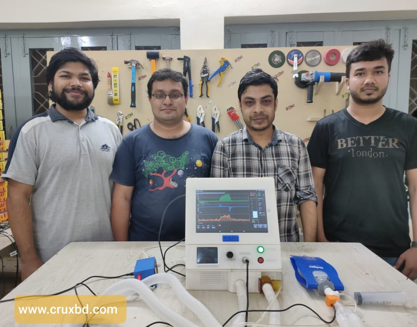 CRUXappHardware's tweet image. CRUX Open Source ventilator. I should say, Bangladesh First Open Source Turbine Based Ventilator. Honestly, it&apos;s not 100% ready yet, but we have done the major part and made it open source which clearly first time in our country. SIMV mode has been integrated.