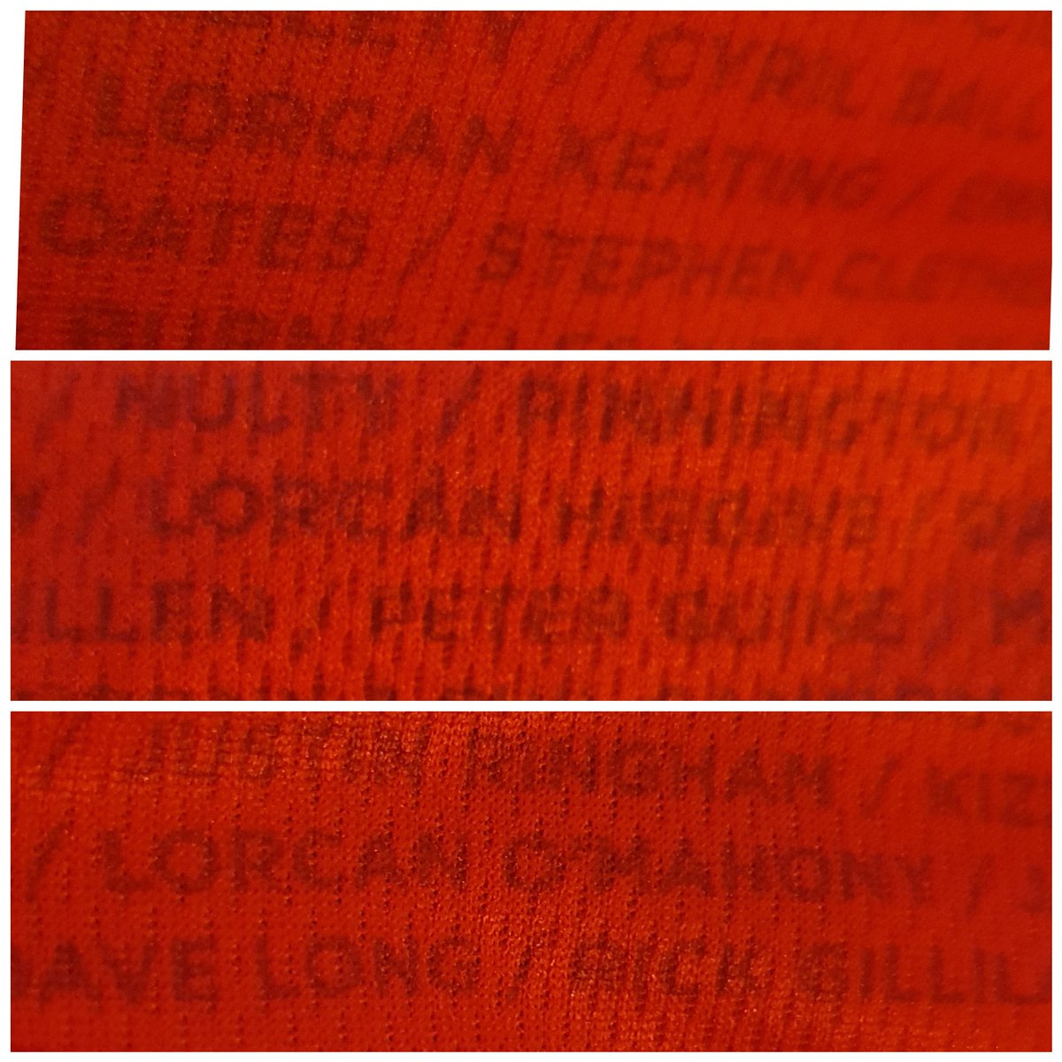 lorcancan's tweet photo. @FCIsleOfMan After a lifetime of being the only Lorcan anywhere I go, I'm suddenly one of 3/150 on the new shirt. We are the 2%! https://t.co/n36GujFx6X
