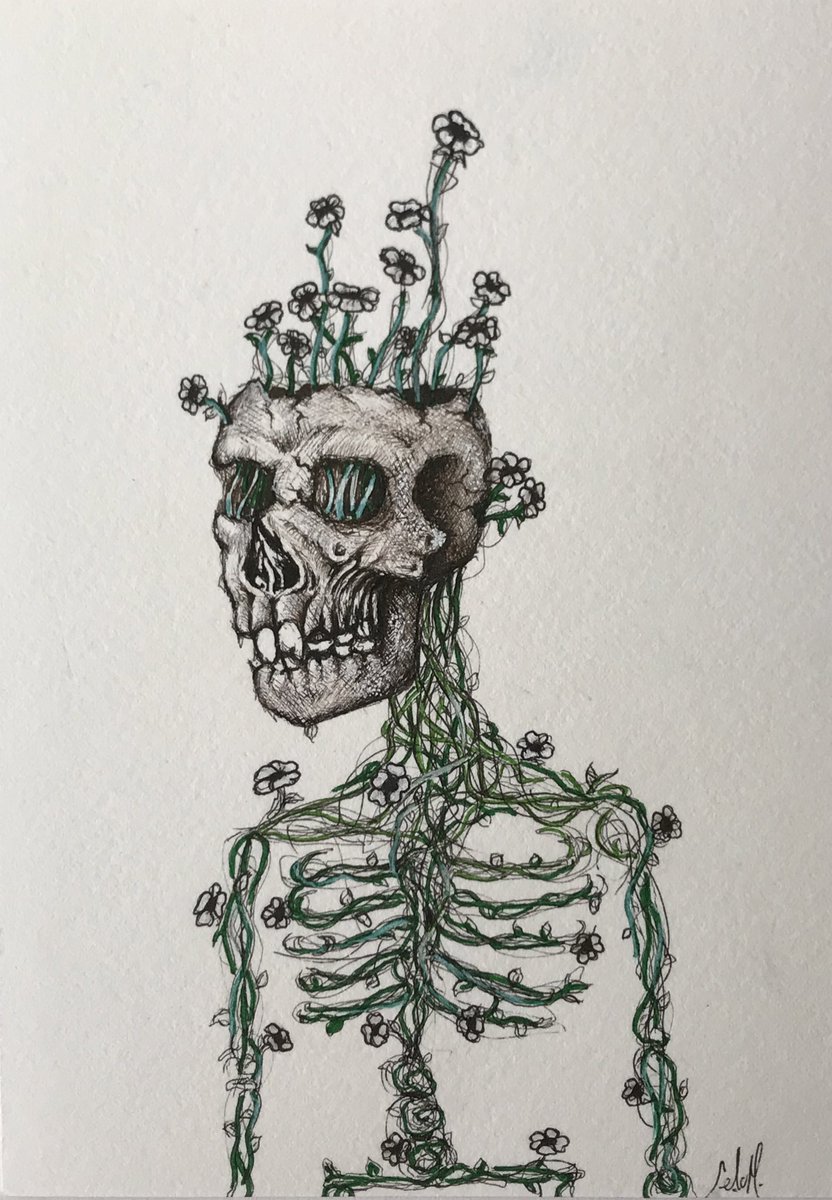 yiselart's tweet image. dead but still living