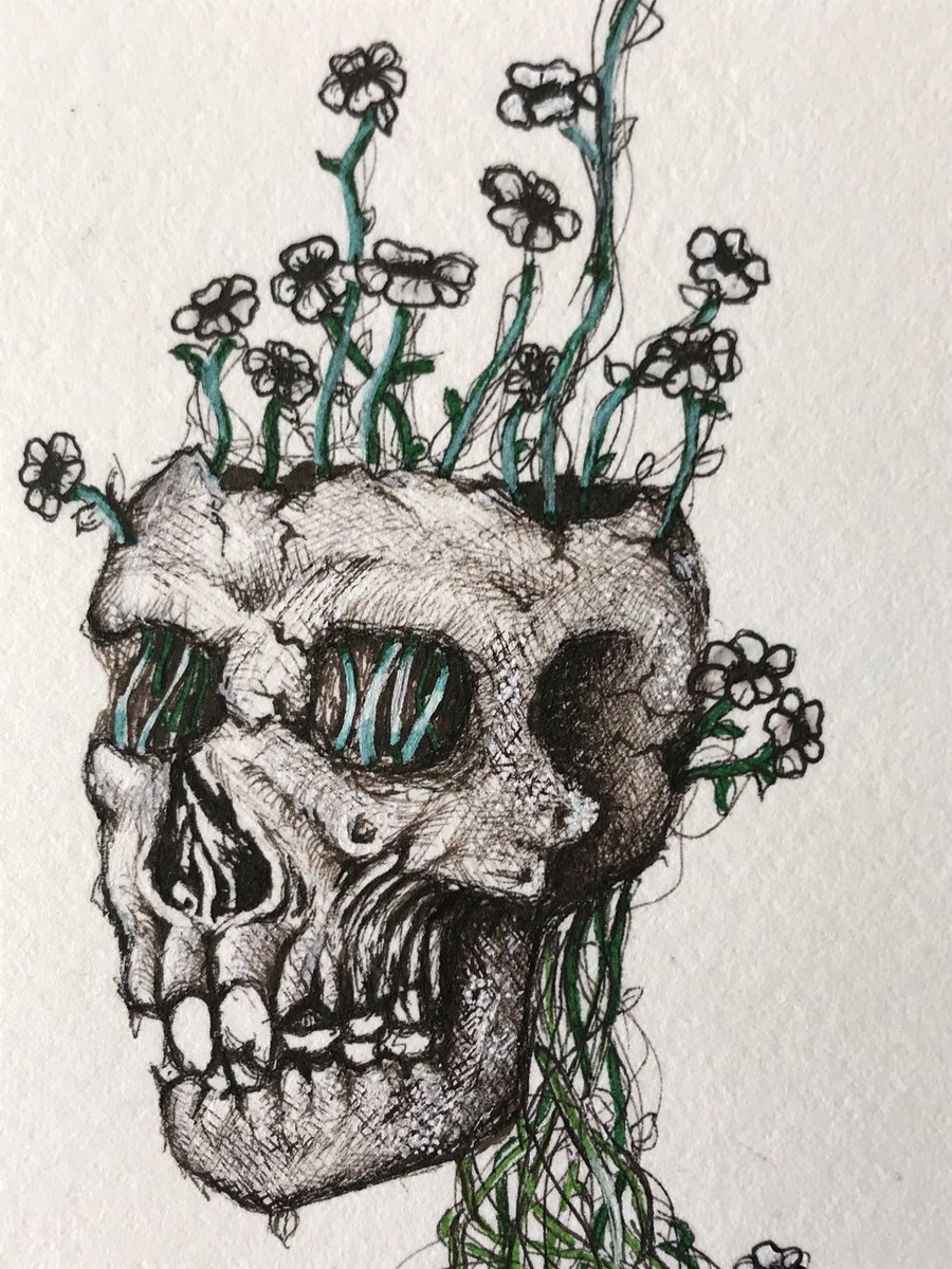 yiselart's tweet image. dead but still living