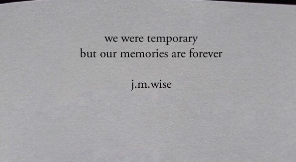 Memories Are Forever