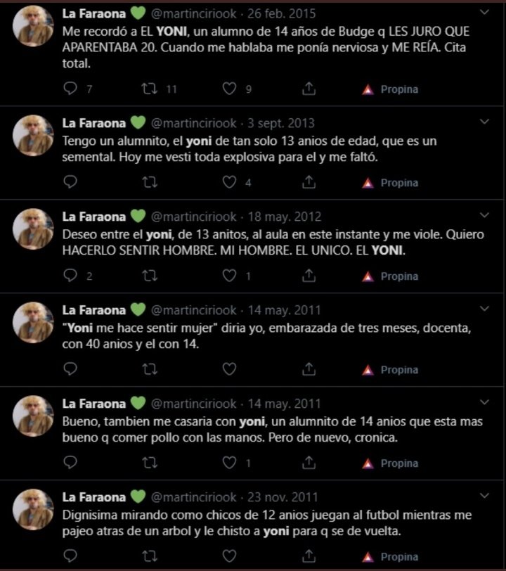 00_antonella_Y's tweet image. @DalasReview Hacé un video hablando de La faraona, por favor!!! #MartinCirioPedofilo