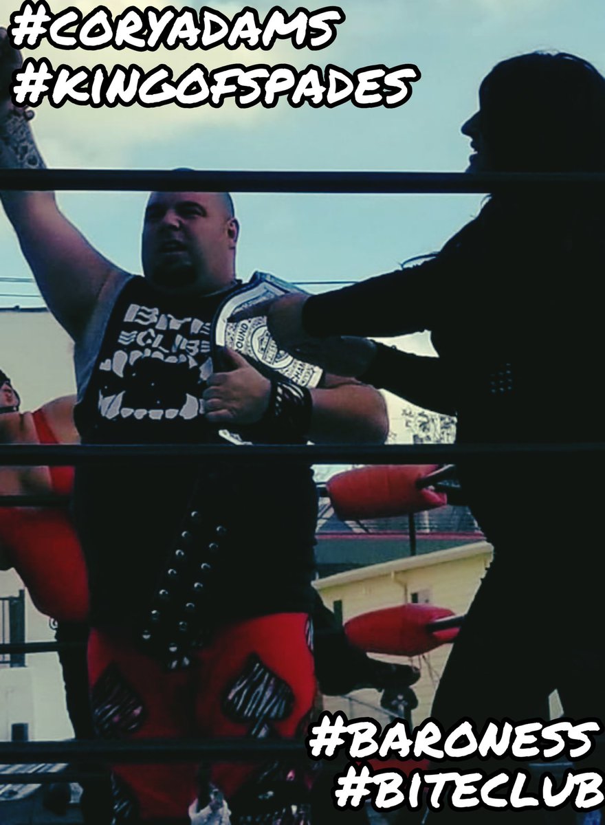 Double_J7735's tweet photo. Last night at BST Wrestling I did what I said I was going to do and walked out still the WCWE Ground Zero Champ. #wcwe #bst #coryadams #kingofspades #champ #champion #wrestling #wrestler #wrestle #biteclub #WWERaw #aew #hardcore https://t.co/ayAolQHX68