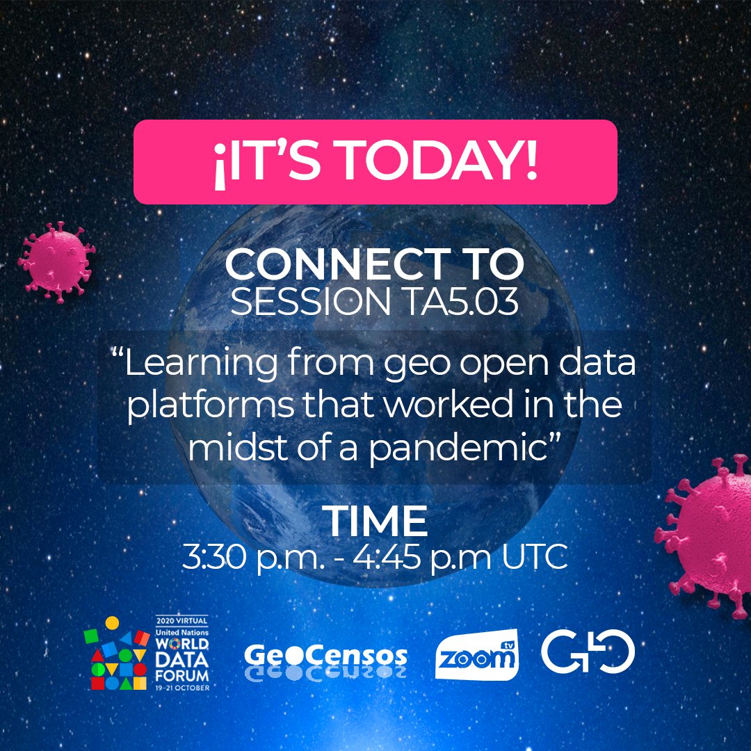 GeoCensos's tweet photo. It is today COT, although earlier. If you missed our live event #UNDataForum you might want to check the YouTube live streaming https://t.co/3zoFOaD0hF @CanalZOOMTV . Especial thanks to @UNCTADstat @StatsGhana  @GCCertificacion @lucasplendore75  @IISD_SDGs #MAPPINGTHECHANGE https://t.co/vGHXjTNgJu