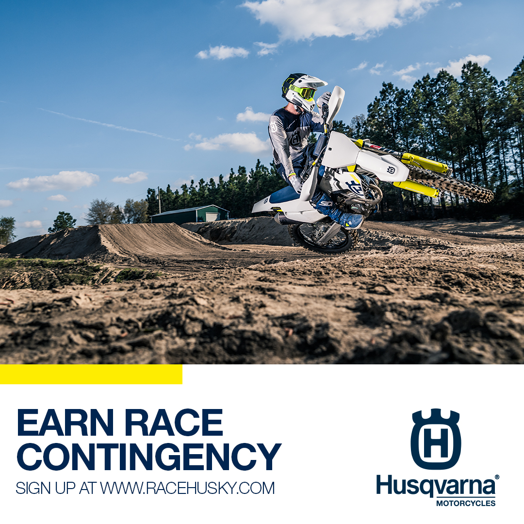 Futurewestmoto's tweet photo. Don't get left in the dark - Husqvarna sweetens the pot with a race contingency for 2020 Arenacross Series!  Sign up here!  Husqvarna - https://t.co/YxSpfSGJfi https://t.co/fdLksDnDoR