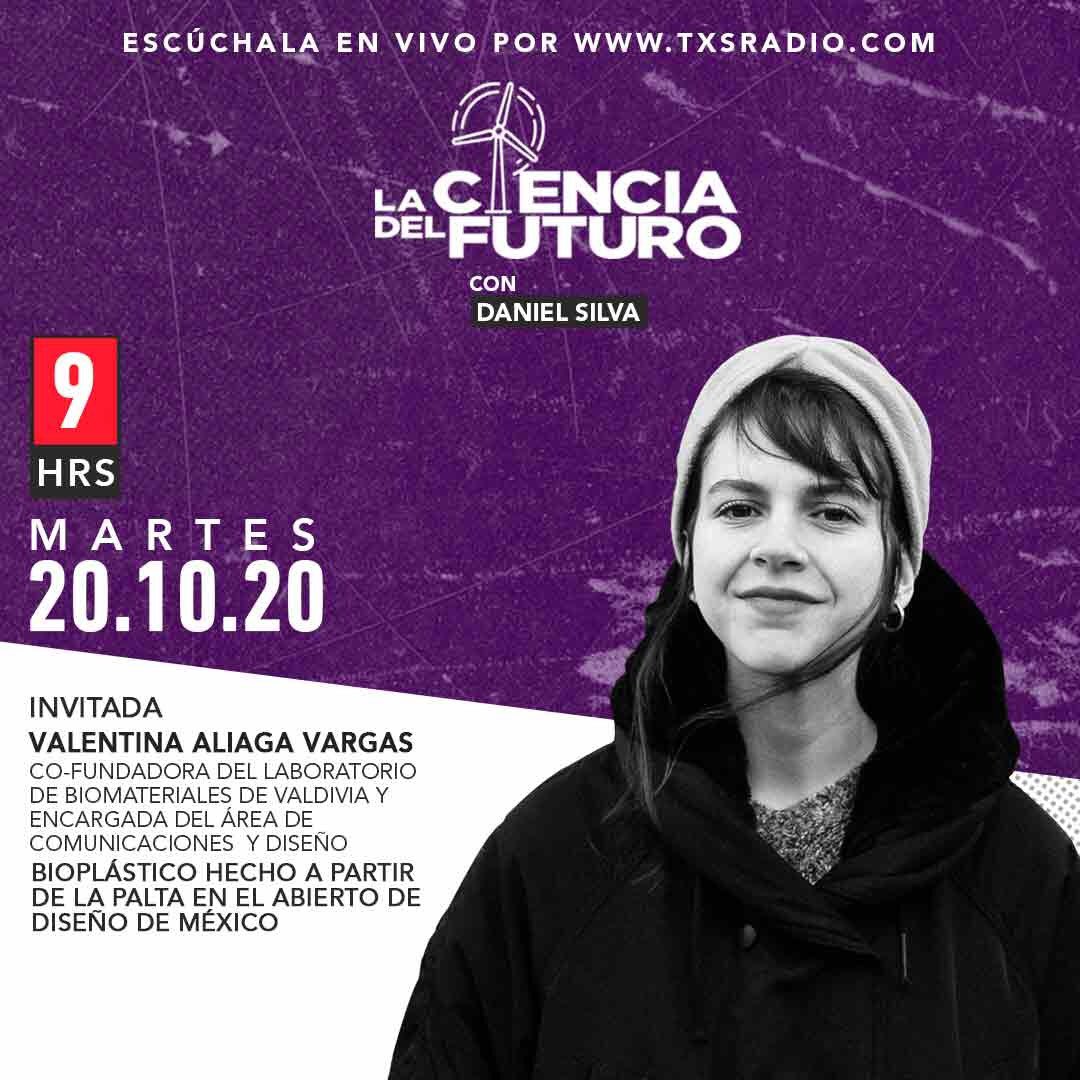 txsradio's tweet photo. En esta edición de #LaCienciaDelFuturo Valentina Aliaga Vargas, co-fundadora del Laboratorio #LABVA nos hablará de la innovadora creación del laboratorio: un bioplástico hecho en casa a partir de la palta 😱🥑🥑Te esperamos en la #SuperMañana de TXSRadio junto a @TV_DanielS https://t.co/l2yKEHXMw5