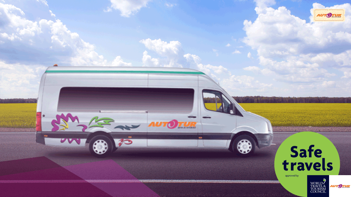 autoturmx's tweet photo. Nos sentimos orgullosos de contar con la certificación Safe Travels, sello que avala nuestros protocolos de seguridad para que tu viaje sea seguro. #EnLaAventura #QuédateEncasa #CuídateYCuídame https://t.co/2qBO1NI8M5