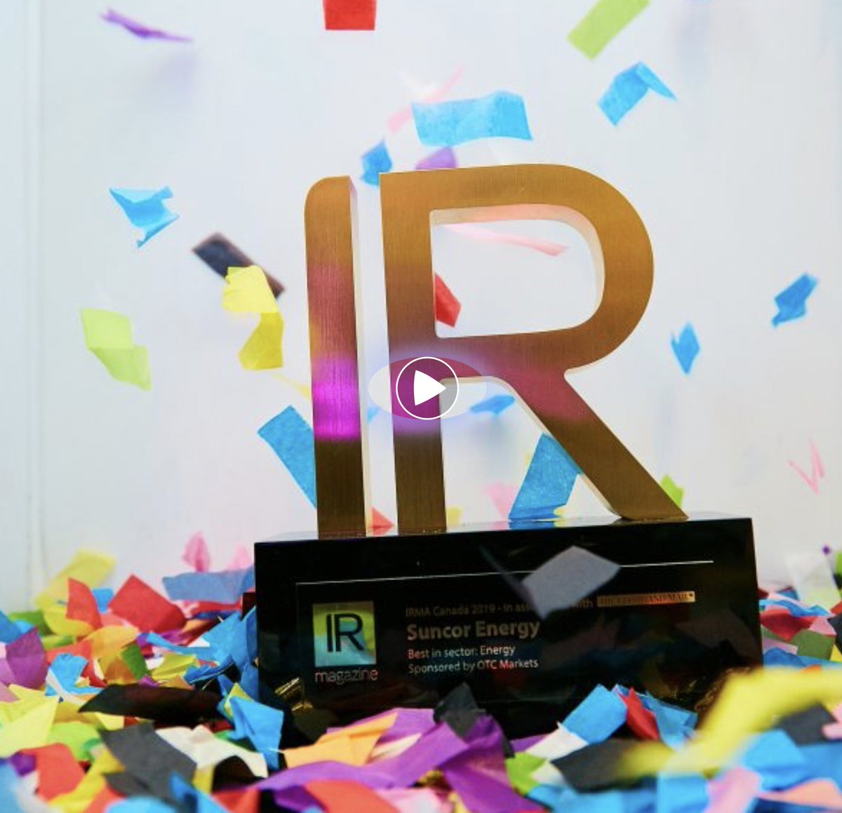 craibdesign's tweet image. Congratulations to all the nominees and winners tonight at the #IRawards. The show is about to begin!