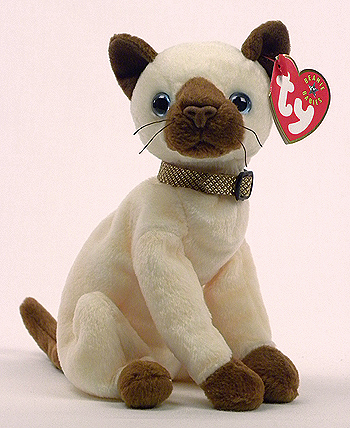 beaniebabybot's tweet photo. Siam the Siamese cat.
Birthday: October 19, 2000.
“She has a rather regal air
Other cats cannot compare
Standing straight and full of pride
You can’t resist her deep blue eyes !” https://t.co/ZqqESubXxa