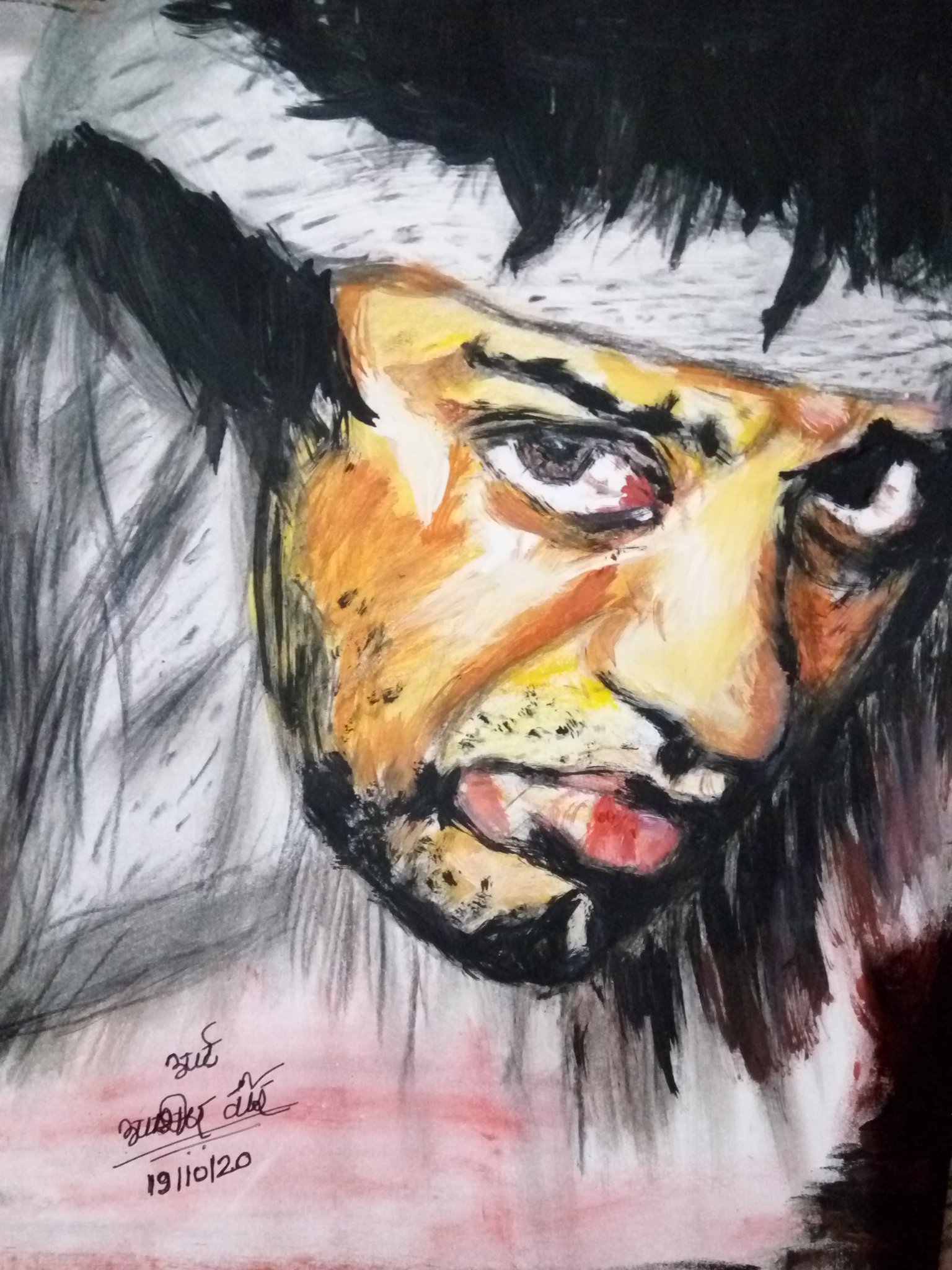 Tried to sketch Sunny Deol Sir On His Birthday.
Happy Birthday Sirji   