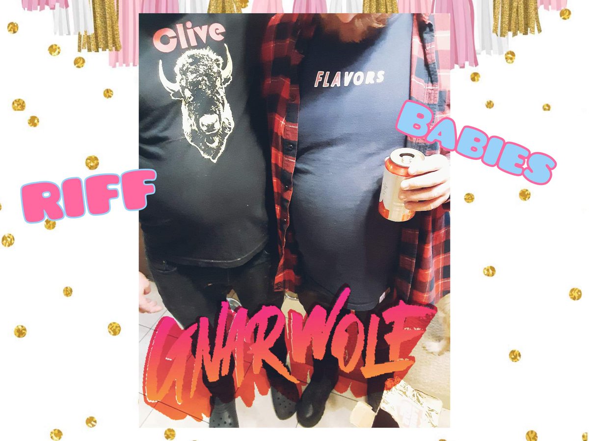 Pregnant with some #RiffBabies