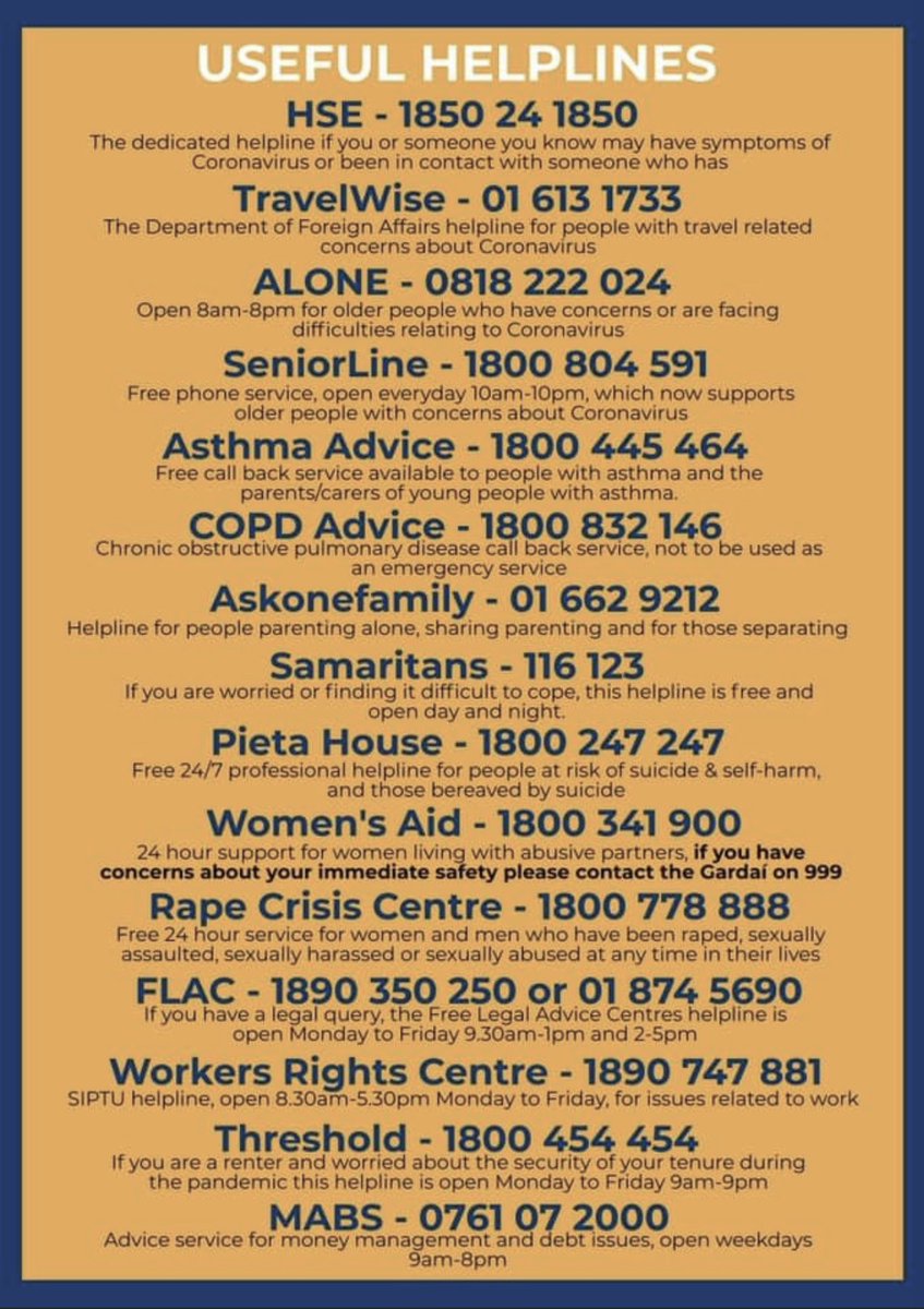 DNPartnership's tweet photo. The Cabinet has signed off on a Level 5 lockdown for the next six weeks, with this in mind we would like to share the following useful Helplines telephone numbers #COVID19 #StaySafe #level5 https://t.co/BGnwbIupTH