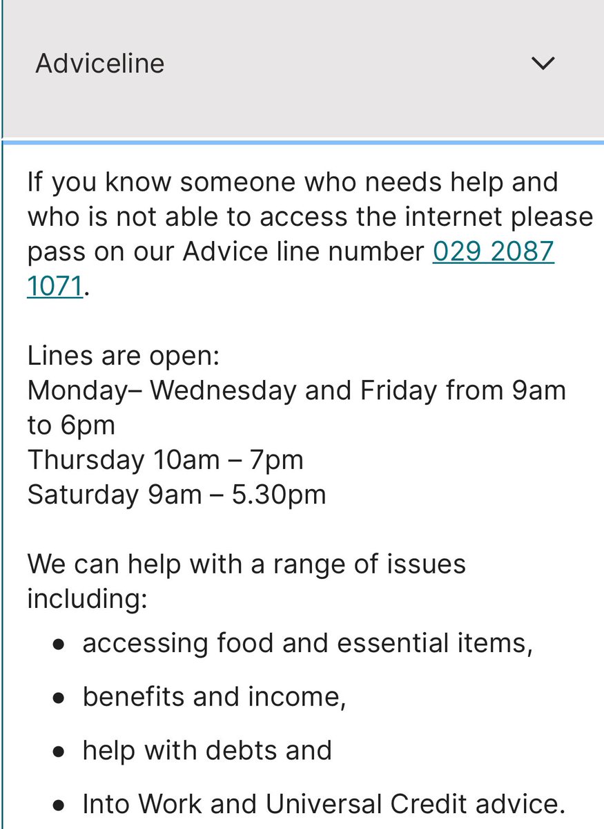 Not everyone has internet access. So if you know someone who wants to seek advice see below. .....<a href="/llandaff50plus/">Llandaff 50plus</a> <a href="/BlackLion16/">Black Lion Llandaff</a> <a href="/The_Maltsters/">The Maltsters</a> <a href="/LlandaffNews/">Llandaff News</a>