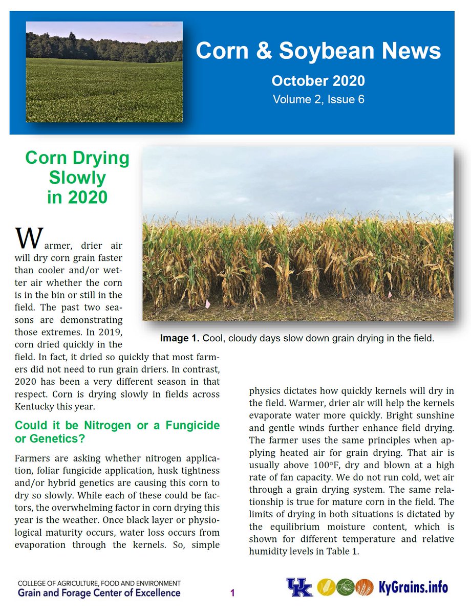 Read the latest issue of Corn and Soybean News from #KyGrains. kygrains.info/s/2020-10-corn…