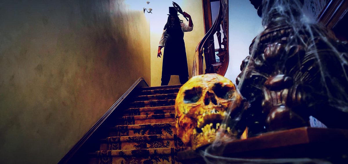 JMaloneActs's tweet photo. #HAUNTED ๐ stills
A #HalloweenHorrorNights Fan Film
Coming Soon
#HHN #HHNForever #teamHalloween #Horror #FanFilm #ShortFilm #Filmmaking #Monsters #UniversalStudios #Halloween #Frankenstein #Storyteller #Caretaker #BodyCollectors https://t.co/G0D0E9e1wF