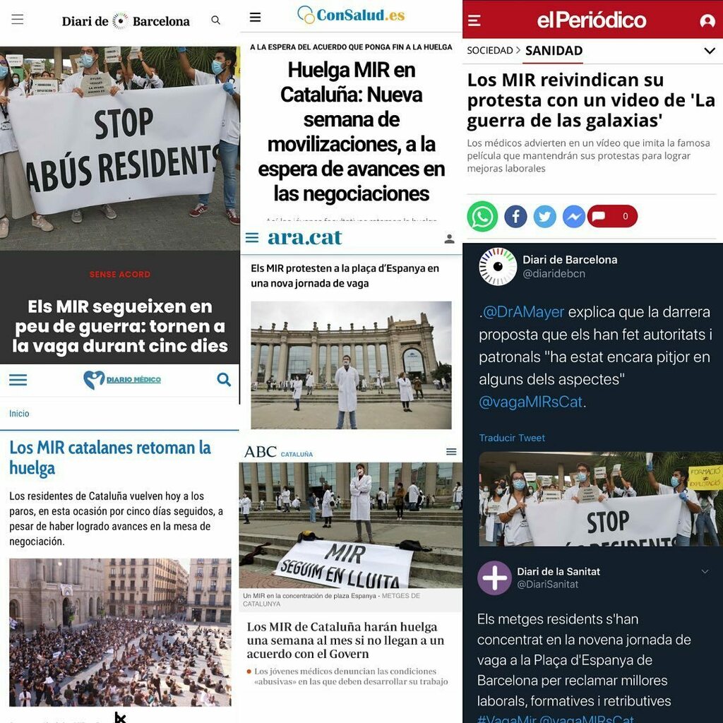 Seguirem fent soroll❗️Perquè els nostres drets, SON LA TEVA SALUT‼️
⚠️TERCERA JORNADA VAGA MIR CATALUNYA⚠️ instagr.am/p/CGiZhMdgY-g/