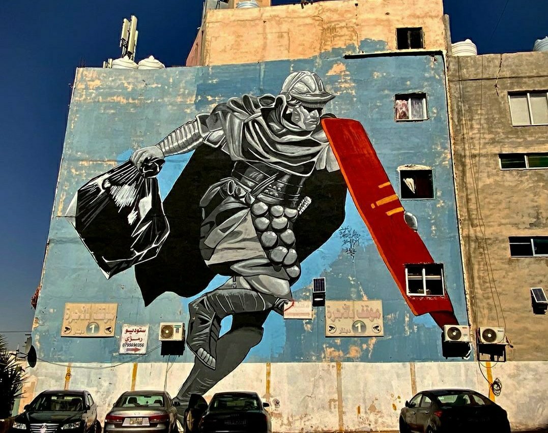 MolinaStreetArt's tweet photo. 'The Roman' by Jordanian Suhaib Attar for Baladk Project in Amman, Jordan (2020)
#suhaibattar #baladkproject #amman #ammanstreetart #streetart #lamolinastreetart
📷 via Insta artist | https://t.co/UD6aQ1lerL https://t.co/a5yc2S0cNd