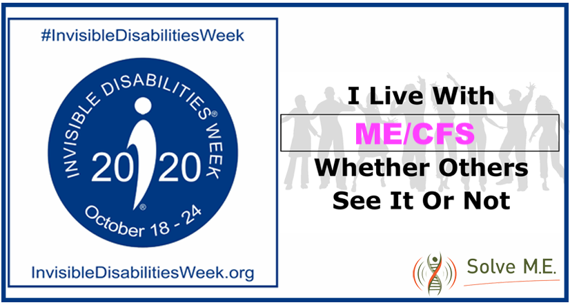 Omrider's tweet image. I have multiple diagnoses that are under the umbrella of "Invisible Disabilities", but #MECFS is the diagnosis I most associate w/the stigma &amp;amp; misunderstanding that all "less visibly obvious" conditions are subjected to...
#InvisibleDisabilitiesWeek  #SolveMECFS