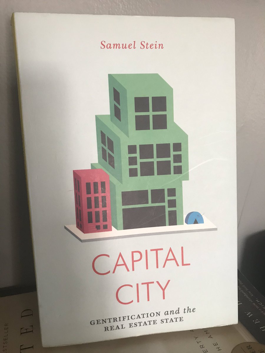 “Capital City” by Samuel Stein - this is about how city governments contribute to & rely on gentrification. if i had to recommend just one book from this list, it would be this one. it’s super accessible even while explaining some really complex processes.