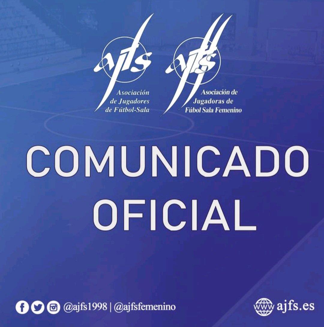 🚨 COMUNICADO OFICIAL |

Los test semanales serán obligatorios durante la competición en las categorías de Primera y Segunda División Nacional masculino y femenino.

Descarga el PDF ⬇️
ajfs.es/las-asociacion…