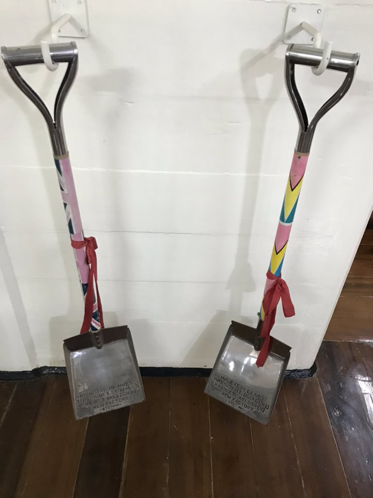 GregQuinnAodhan's tweet photo. Staying in #Berbice tonight at the old Governor’s House in #Skeldon. Also where HRH The Prince of Wales stayed when he did the turf cutting in 2000 for the new sugar factory. @ClarenceHouse https://t.co/mbOy4UMY1E