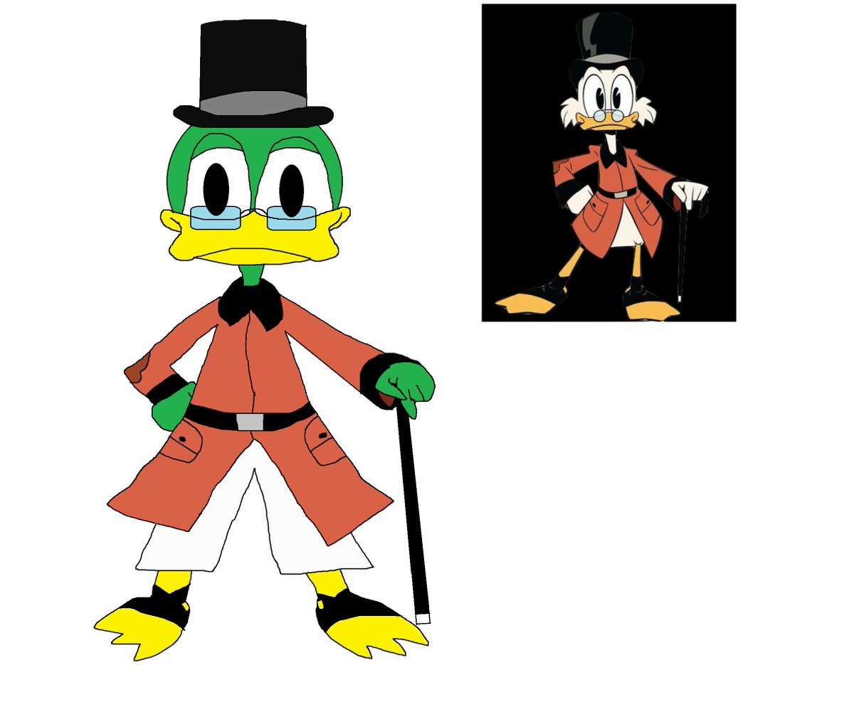 Professor Henry Kuwack as Scrooge McDuck (DuckTales)