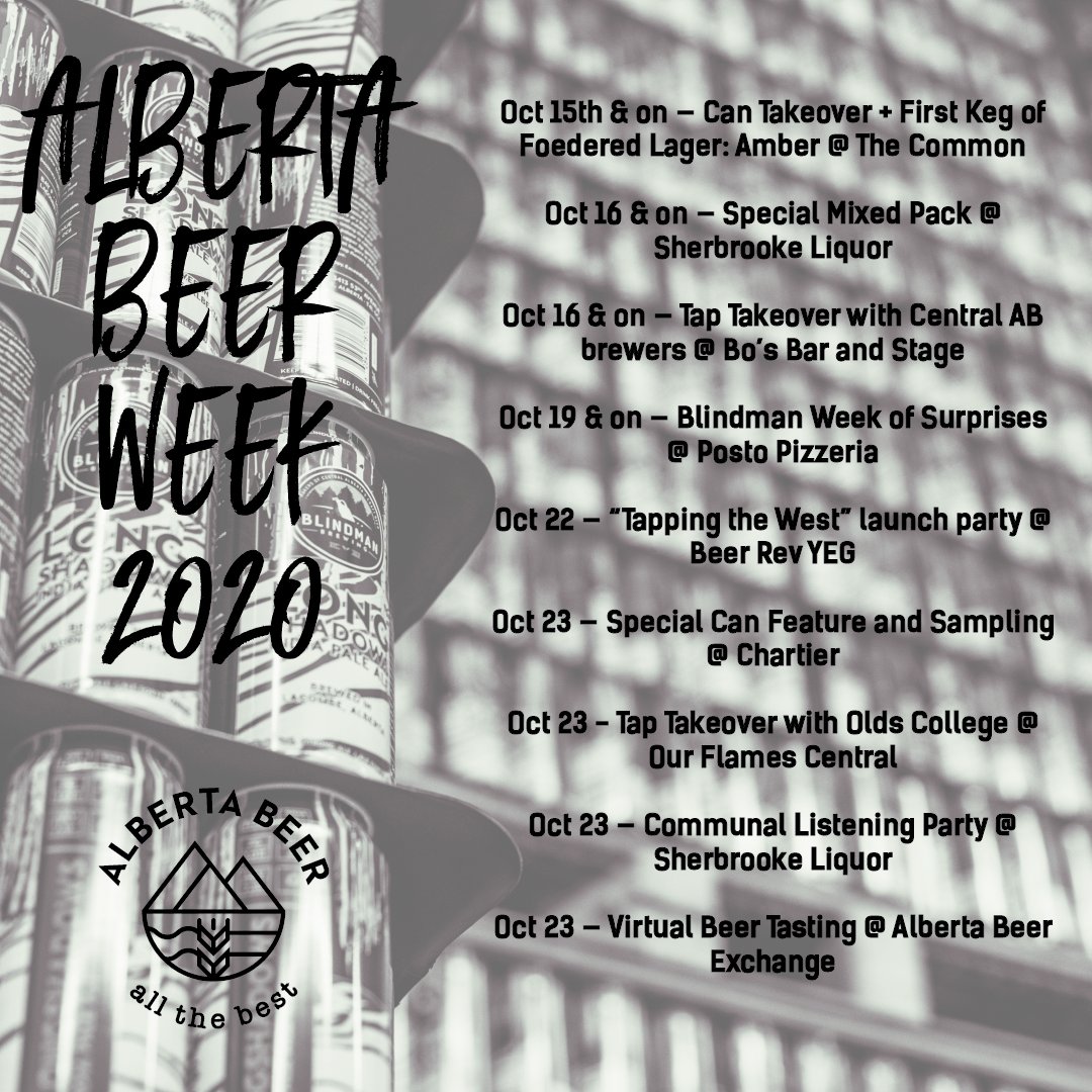 Got lots on the go this week for #abbeerweek2020.  Take a look and book your event!

#abbeer