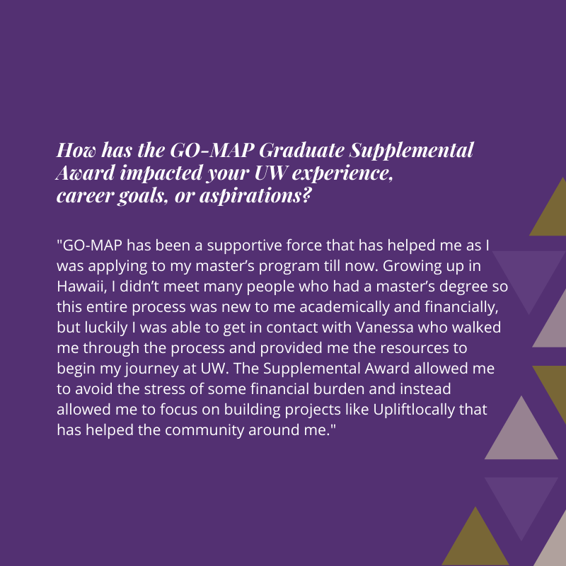 UWgsee's tweet photo. This month's Humans of GO-MAP features Devin, a master's student majoring in Human Centered Design & Engineering at the UW. Click the images to check out his stories!
Visit his website here: https://t.co/8a0epdAw9c
#UWGradSchool #UWGOMAP #HCDE #BLM https://t.co/nVVA0aXb3R