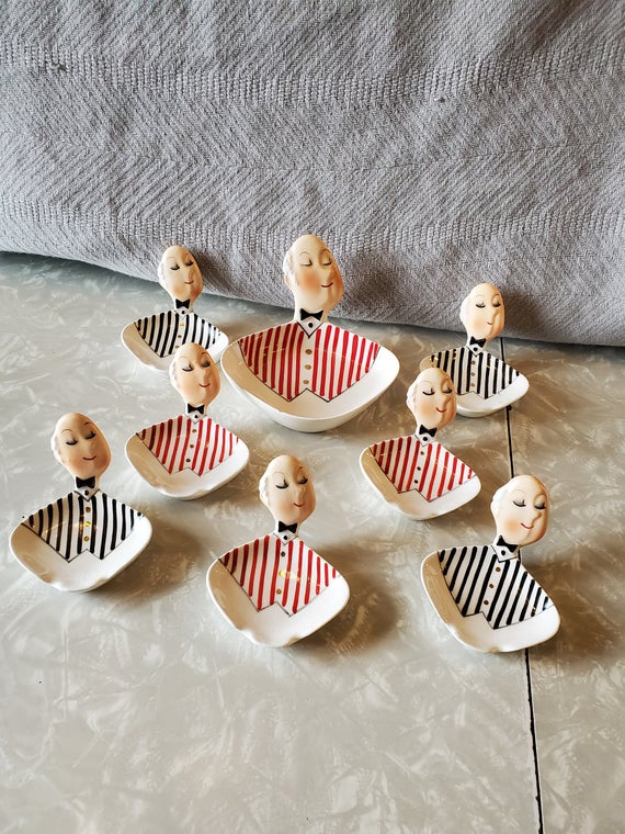 8 Pieces Vintage Holt Howard Jeeves The Butler https://t.co/r1S6AKzLWj #holthoward #jeeves #butler #pottery #mid-centurymodern #red #white https://t.co/97rMB1aOr3