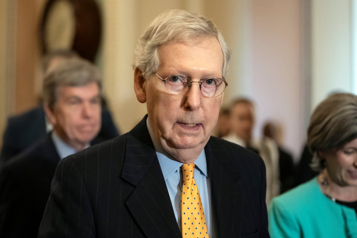 So Kentucky . . .
Moscow Mitch has been in the Senate 35 years.
That's 35 years TOO MANY.
Can you fix that for us?
Thanks!
#VoteLikeYourLifeDependsOnIt #TrumpIsCompromised #FloridaForBiden #Resist #QuidProQuo Loeffler Foxconn Rand Paul Rubio Prescott Exxon Fauci https://t.co/voOZmTeuvx