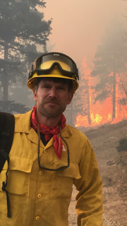 Our ED <a href="/dangibbsDNR/">Dan Gibbs</a> deployed on Sat to the southeastern end of the #CameronPeakFire w/a <a href="/usfsarp/">Forest Service, ARP</a> wildland crew. He is reporting intense conditions. Our thoughts are w/Dan &amp; brave wildland firefighters working to save homes &amp; our forests. #COFire