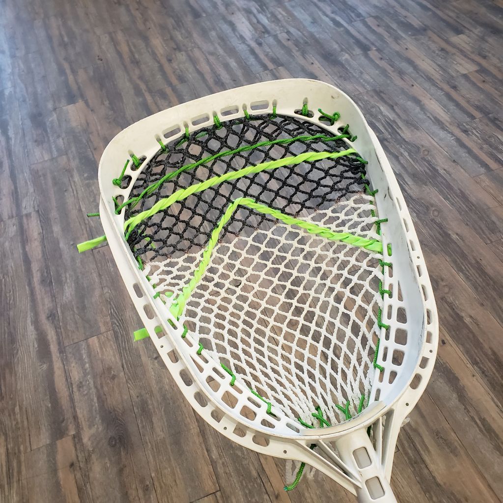 LevysSports's tweet photo. New lease on life for one of my favourite #lacrossegoalie heads.  #gaitlacrosse #web #lacrosseheads #lacrossemesh #lacrossestrings https://t.co/potbpxdEKd