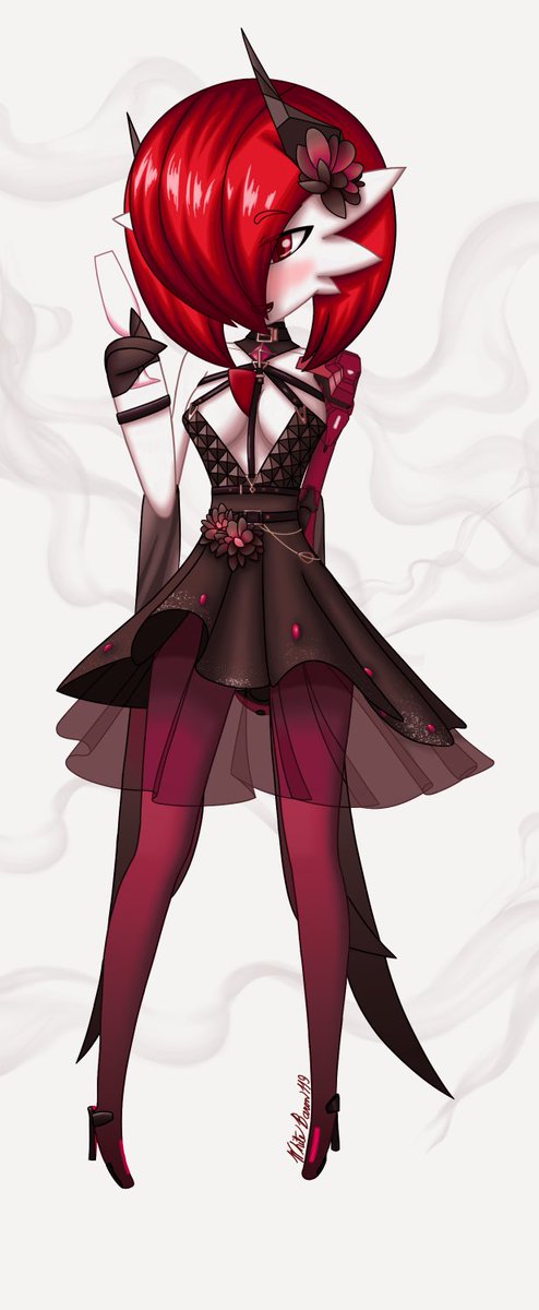 Whitebaron1's tweet photo. Rachel in Sopmod II's anniversary dress #gardevoir #sopmodII https://t.co/YSiwDBc4vE