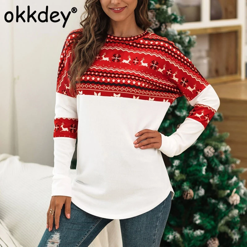 OliverShoppe's tweet photo. Okkdey Women's Patchwork Christmas Hoodies. Visit our store for more! #christmas #womanshoodies #womanfashion https://t.co/VCzUFGT2b6 https://t.co/nmzg19ceCk