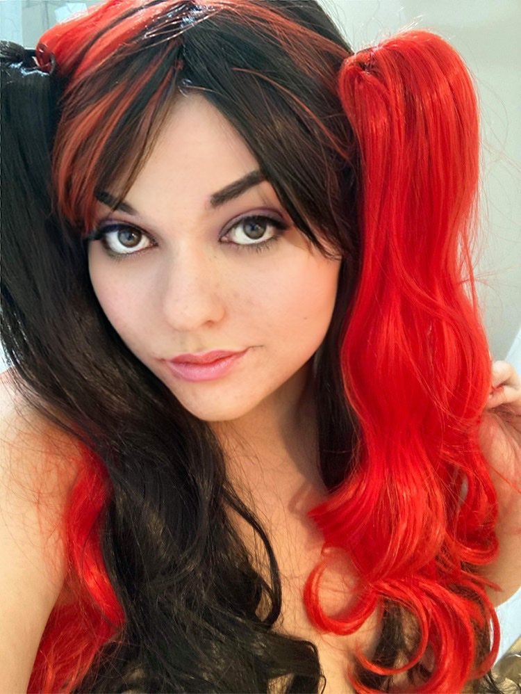 Mythical_Hippie's tweet photo. New wig...thoughts? Cuz I love it! #wig #costume https://t.co/i9rGD6uOEh