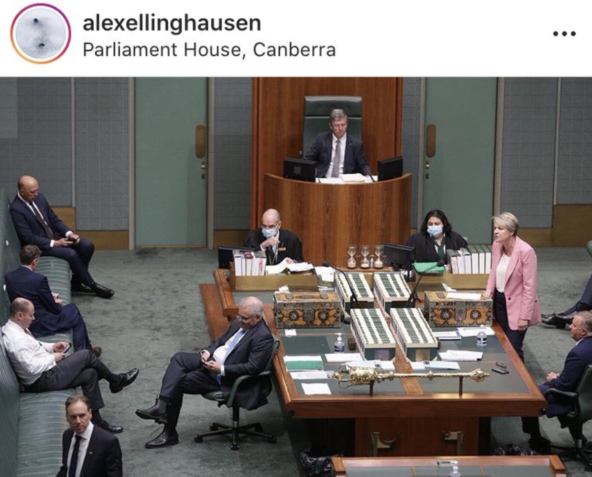 DrCraigEmerson's tweet photo. Call me old fashioned, but this is disrespectful not only of a parliamentarian but of parliament and democracy. https://t.co/ckHKmWzWZn
