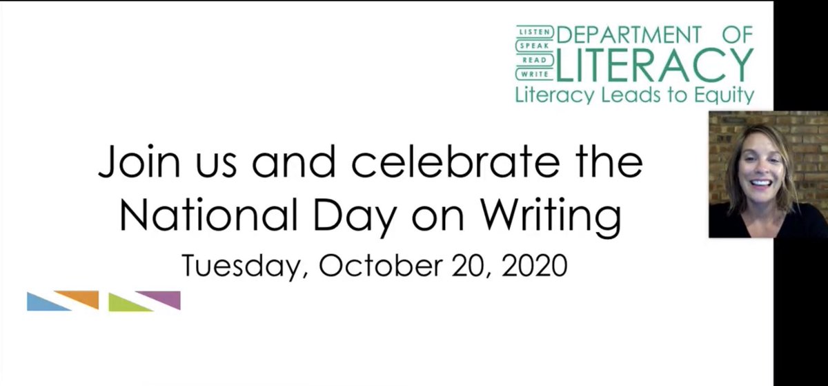 Join us tomorrow to celebrate the National Day on Writing! CPS Teachers, check out our Knowledge Center for a quick video on the day and resources to celebrate!  #WhyIWrite #CPSWrites sites.google.com/a/cps.edu/kc/c…