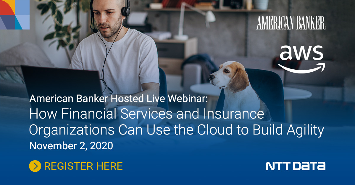 waynebusch's tweet photo. Join this American Banking Webinar to choose the strategy that creates the most impact, whether it's cost optimization, agility or speed to market. #aws #cloud
 https://t.co/oO6tetFr5I https://t.co/n7vXSUGtaI