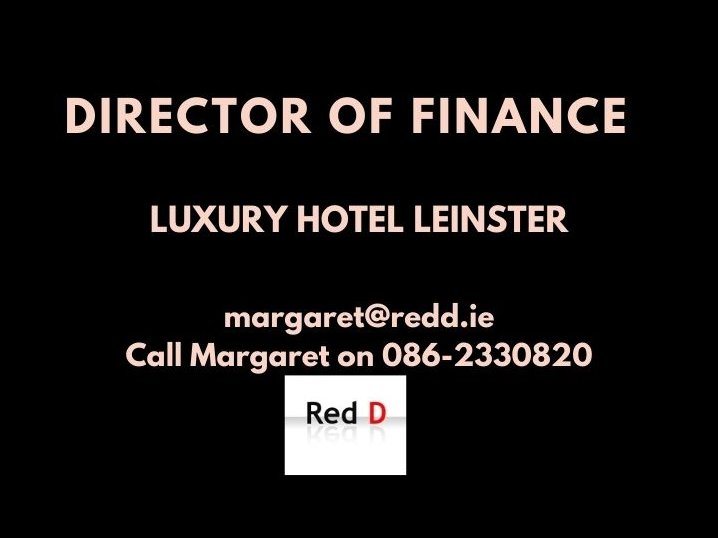 Red D have a wonderful opportunity for a Director of Finance for a leading Hotel in Leinster.
#DirectorOfFinance #LuxuryHotel #LeinsterJobs #HotelJobs #HotelFinance #HotelAccounting #Job #Hospitality #ReddJobs https://t.co/ze9u1iBlh4