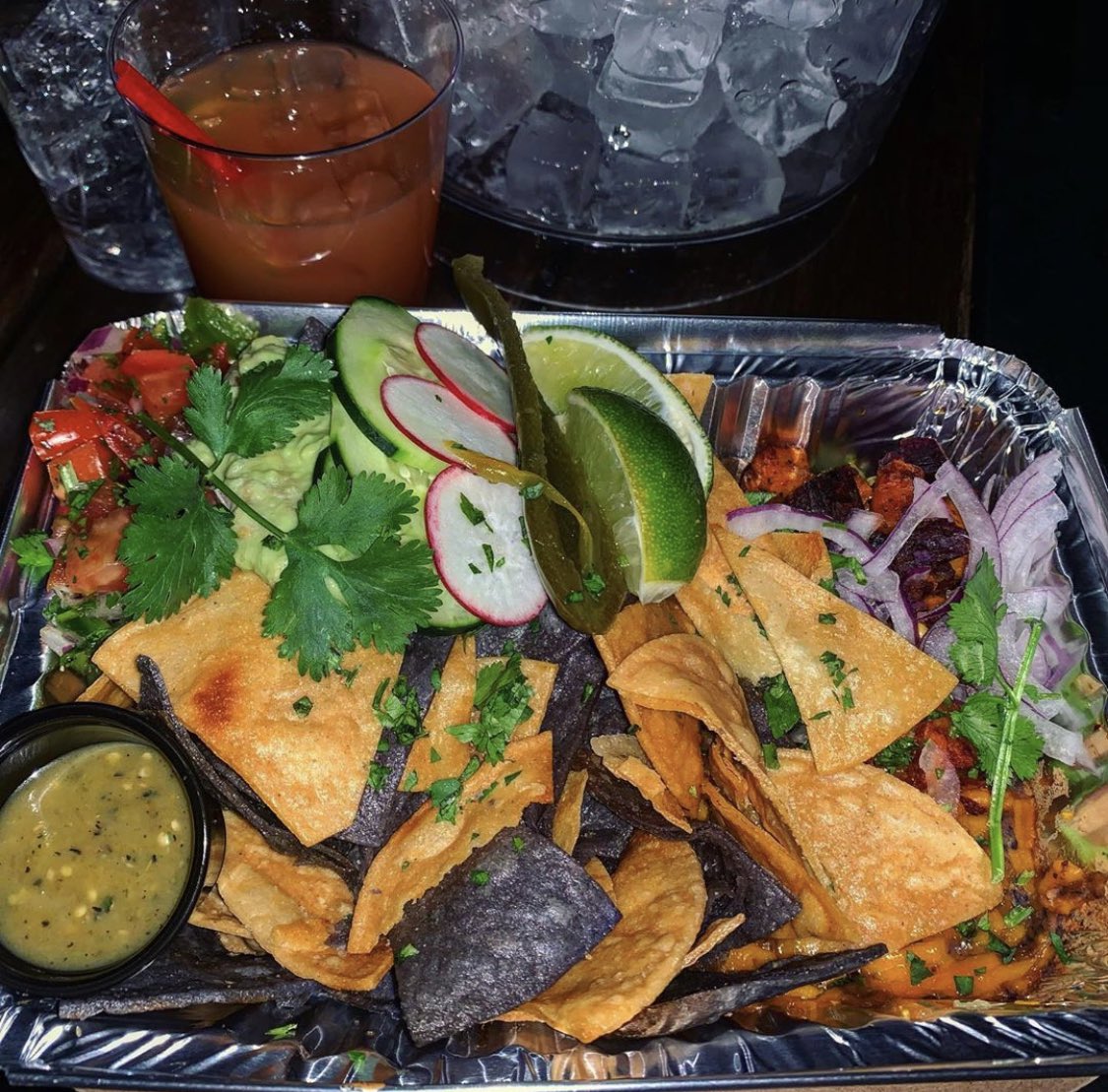 Rooftop Bites With @nacho_york From @elgallitoguero 🧀🌮🍺