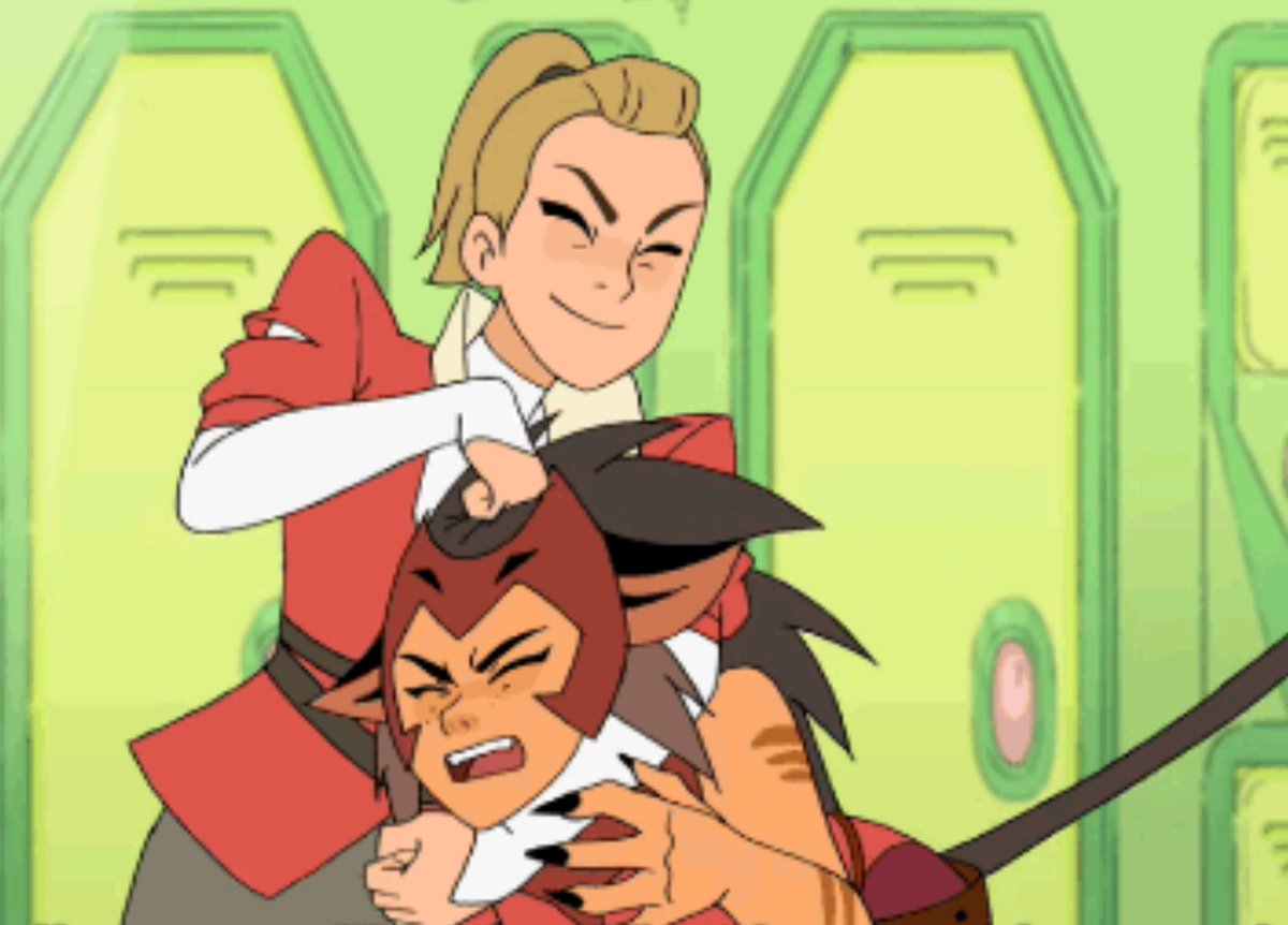 -How she never fully goes all out on Adora and gets suprised when she is at Beserk Adora's mercy-How she's so attentive and always worried for Adora's well-being in the portal reality -How she trades her life in for Glimmer's and returns her to Adora & Bow.