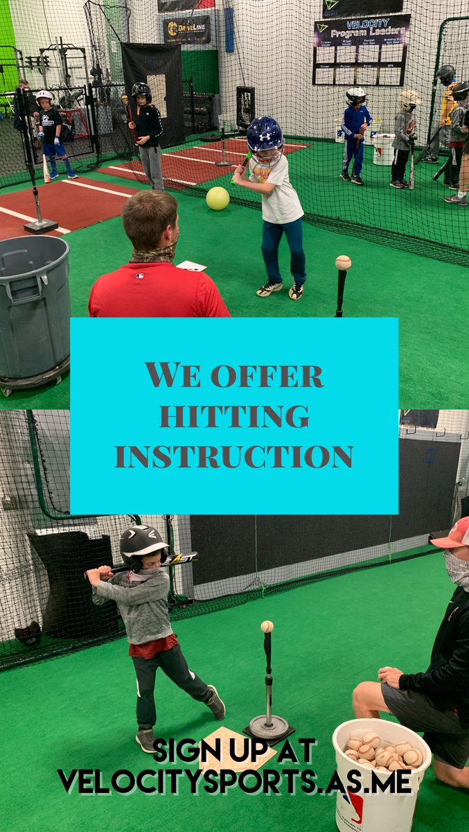 VeloSportsOhio's tweet photo. Looking for private hitting instructors this off-season?

We offer hitting instruction for both baseball and softball players.

Take advantage of our online scheduling system to pick the time and day that works for you.

Schedule online at https://t.co/6UTAUPhKFk https://t.co/NmINAXnF7O