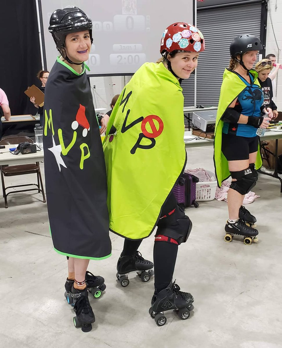 The sixth of 10 photos that make us happy - no context, just let the image speak for itself. Thanks to Circle City Derby Girls for nominating us for this challenge. Today we nominate Dead River Derby!

#BisManBombshellz #derbytwitter